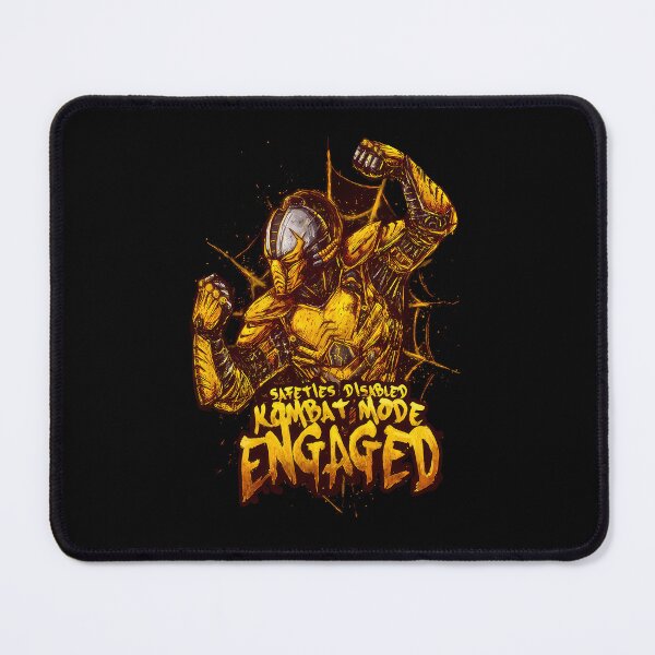 Item preview, Mortal Kombat Mode Safetles Dlsabled Engaged designed and sold by Tee Mercher.