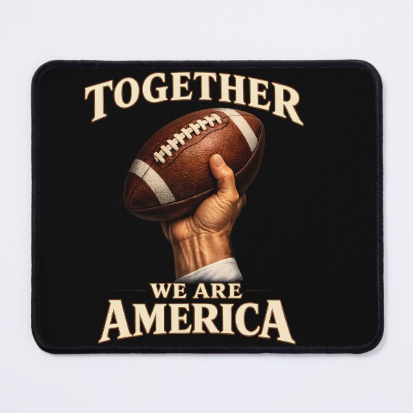 Item preview, Together We Are America Football Design designed and sold by HUTEND.