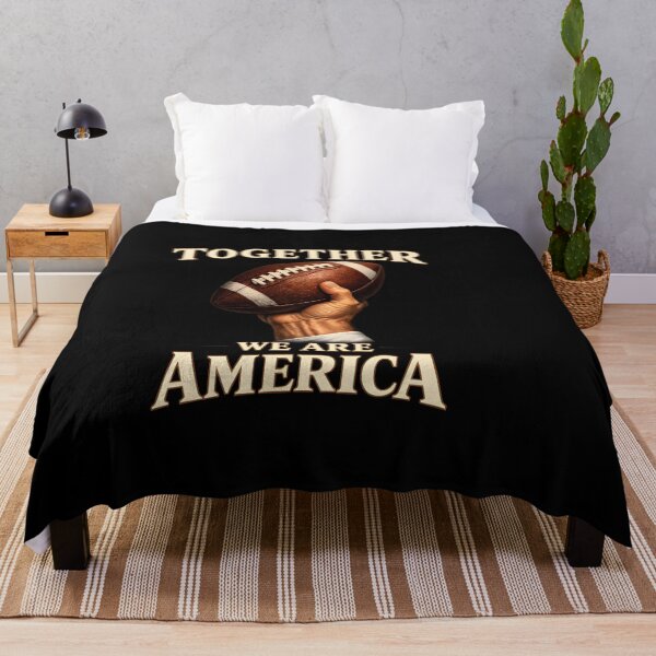 Item preview, Together We Are America Football Design designed and sold by HUTEND.