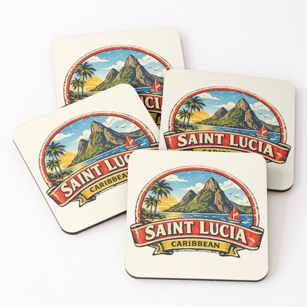 Item preview, Santa Lucía Caribeña Retro Vintage designed and sold by scicilysimonee.