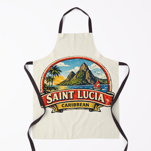 Item preview, Santa Lucía Caribeña Retro Vintage designed and sold by scicilysimonee.