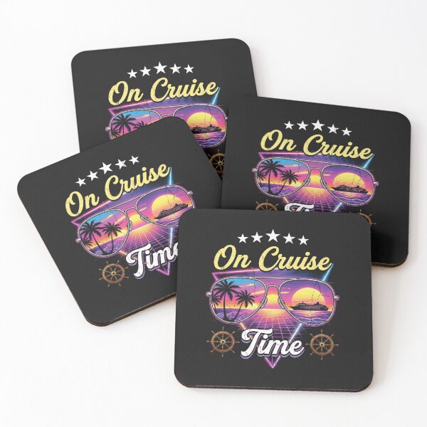 Item preview, On Cruise Time Retro Synthwave designed and sold by AdyKurniawan.