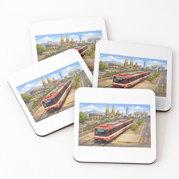 Item preview, Guadalajara light rail and Guadalajara,  Mexico skyline  designed and sold by StopRequest.