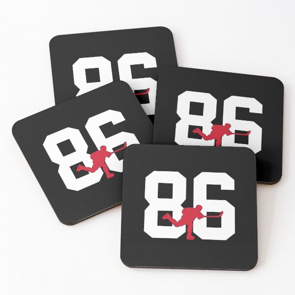 Item preview, Jack Hughes 86 Devils Hockey Icon designed and sold by Bored Imagination .