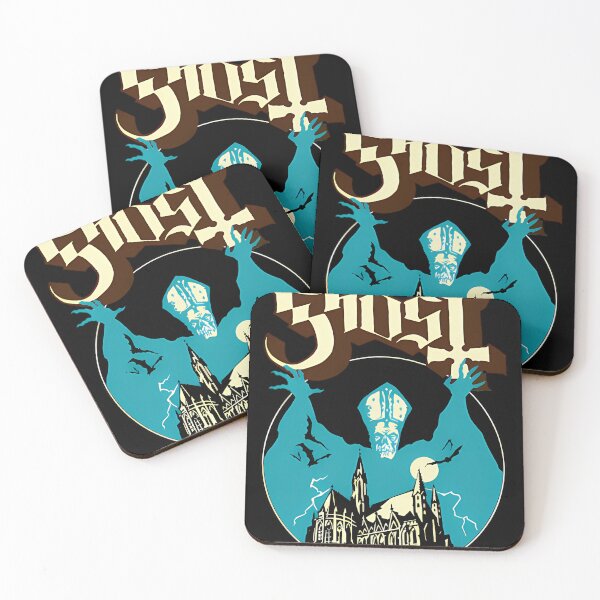 Item preview, Ghost Papa Emeritus Gothic Cathedral Retro Blue Vi designed and sold by LewMonahan.