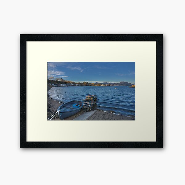 Plockton, Scotland Framed Art Print