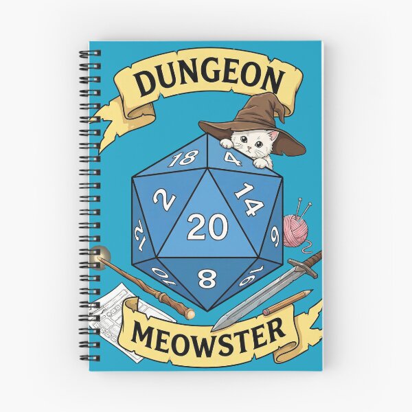 Item preview, Dungeon Meowster TTRPG Cat designed and sold by AdyKurniawan.