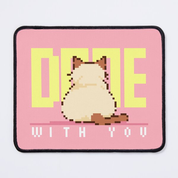 Item preview, Done With You - Sassy Siamese Cat Turning Back designed and sold by bitwoofstudio.