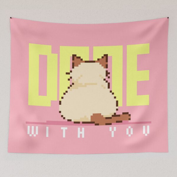 Item preview, Done With You - Sassy Siamese Cat Turning Back designed and sold by bitwoofstudio.