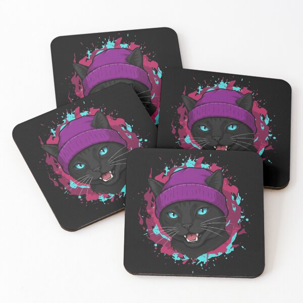 Item preview, Feline Attitude designed and sold by LittleLoopArt.
