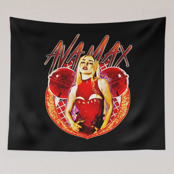 Item preview, Ava Max Lolipop Background Pop Singer designed and sold by Tee Mercher.