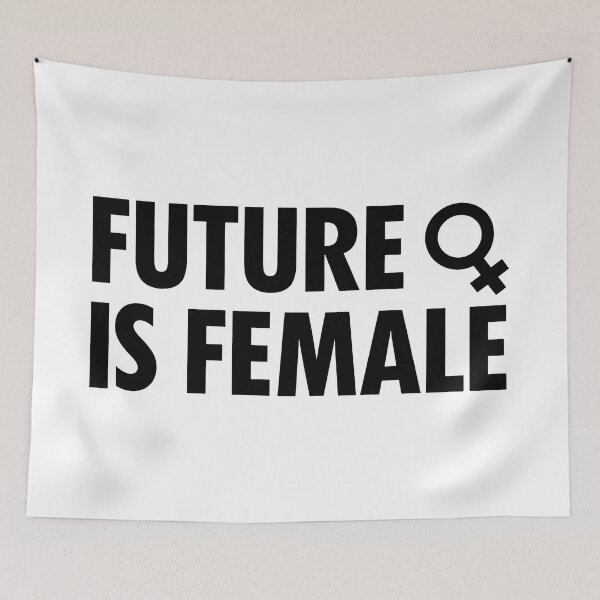 Item preview, International women day FUTURE IS FEMALE designed and sold by Uglyandcute.