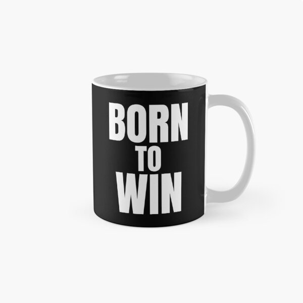 Item preview, Born To Win Motivational Typography Design designed and sold by BeBraveStudio.