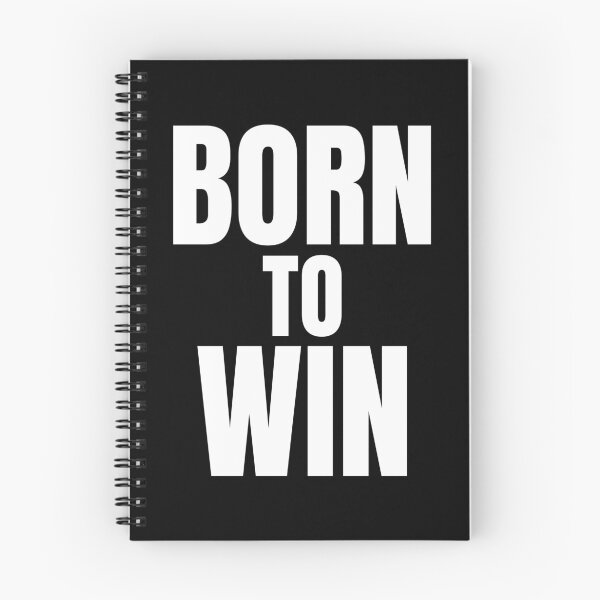 Item preview, Born To Win Motivational Typography Design designed and sold by BeBraveStudio.