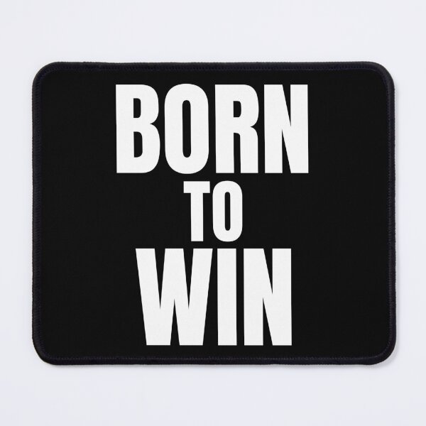 Item preview, Born To Win Motivational Typography Design designed and sold by BeBraveStudio.