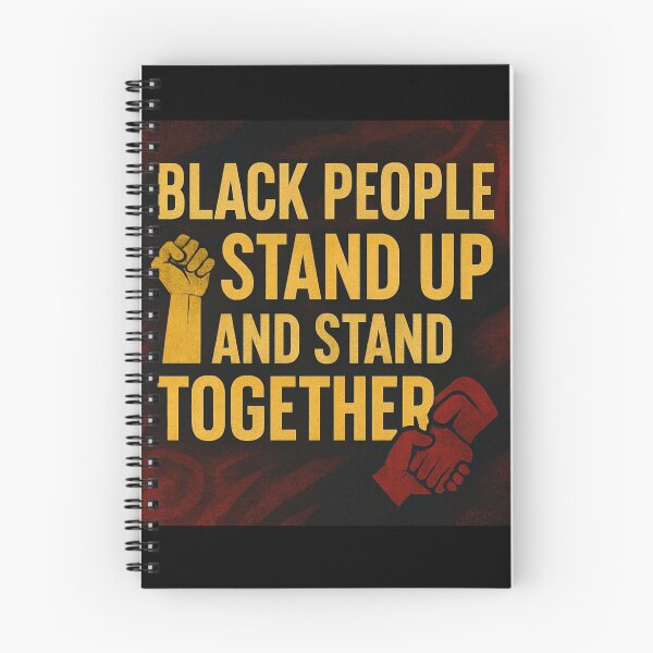 Item preview, Black People Stand Up and Stand Together – Empowerment Art designed and sold by XyoticStudios.
