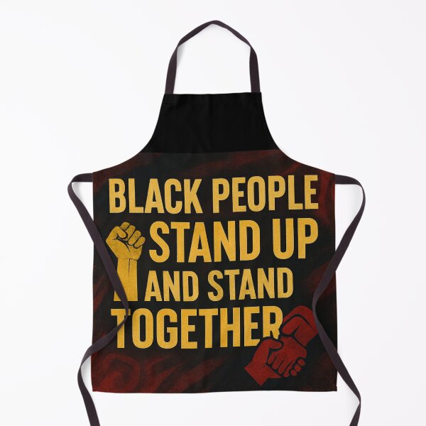 Item preview, Black People Stand Up and Stand Together – Empowerment Art designed and sold by XyoticStudios.