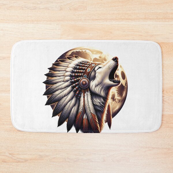 Item preview, Wolf Lovers Native American  designed and sold by mydesignsbylar.