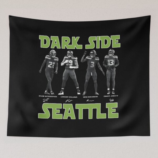 Item preview, Vintage Dark Side Seattle Football  designed and sold by SylviaLane12.