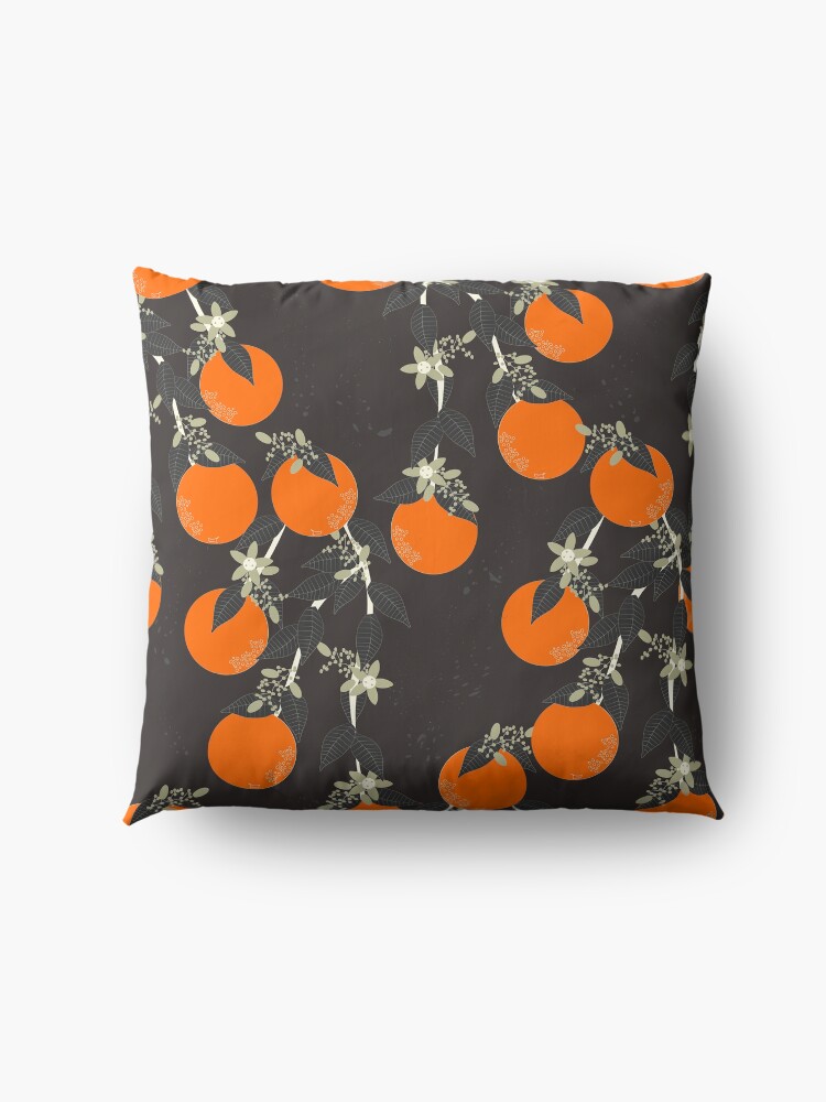 Alternate view of Oranges Floor Pillow
