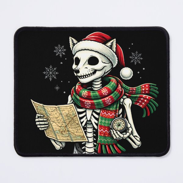 Item preview, Travel Explorer Fox Skeleton – Winter Adventure Gothic Aesthetic Art designed and sold by ColorSplash123.