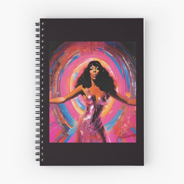 Item preview, Donna Summer Disco Queen Glam Portrait designed and sold by Artisticanvas.