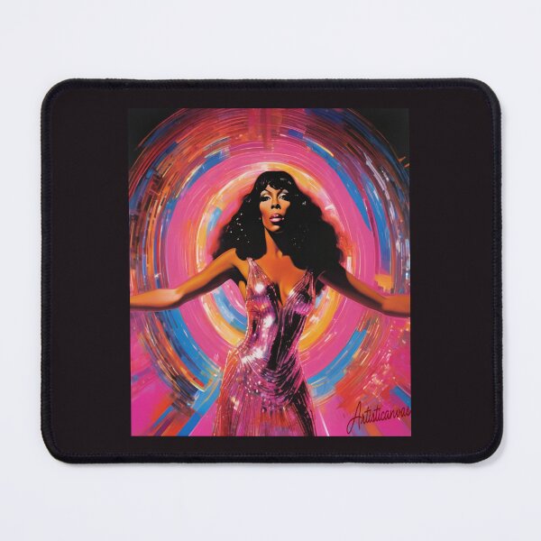 Item preview, Donna Summer Disco Queen Glam Portrait designed and sold by Artisticanvas.