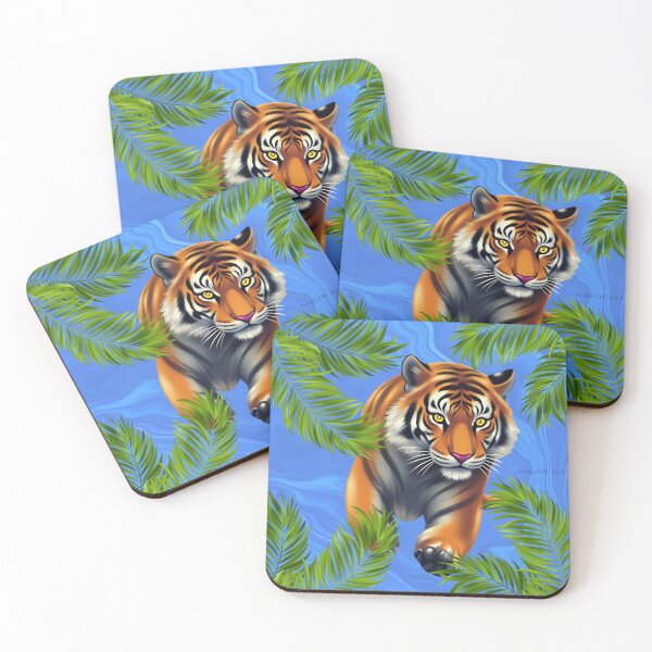 Item preview, Unleash Your Power -- Leaping Tiger Art designed and sold by IndiGLOW4Me.