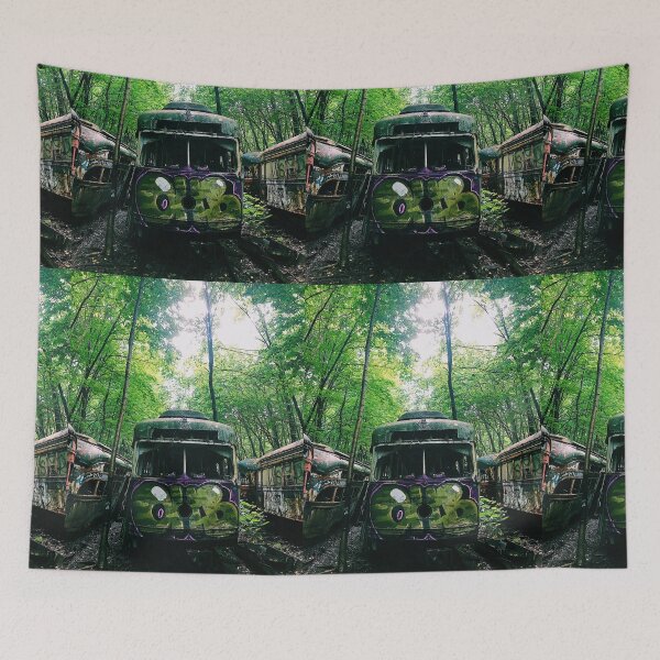 Item preview, Abandoned Trolley Graveyard designed and sold by dillonkdill.