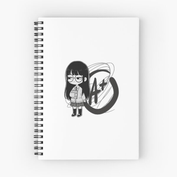 Item preview, Tired Straight A Student Relatable Chibi Girl Illustration designed and sold by Jingky.