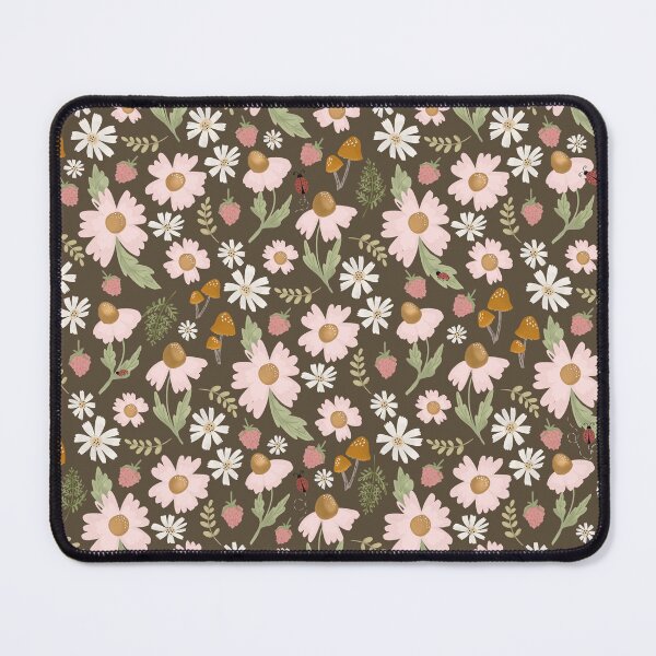 Item preview, Hazel Floral - brown designed and sold by Willow & Grace Designs.