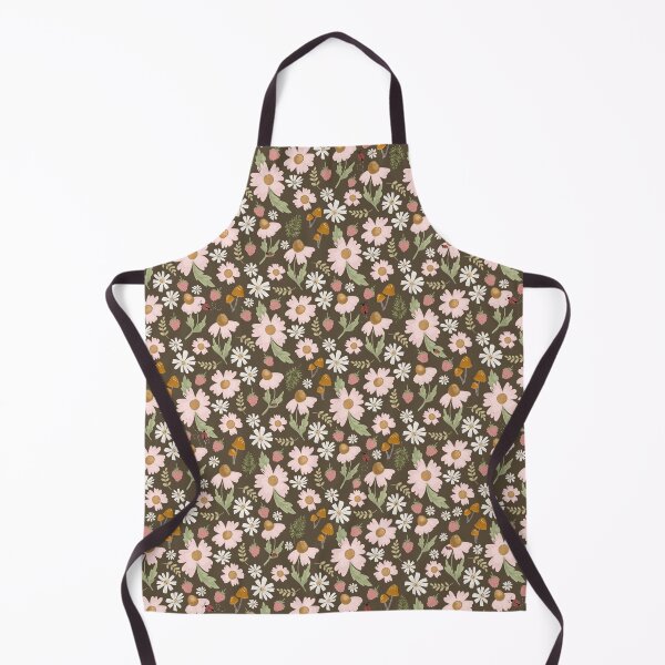 Item preview, Hazel Floral - brown designed and sold by Willow & Grace Designs.