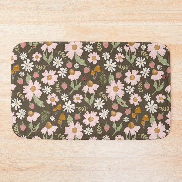 Item preview, Hazel Floral - brown designed and sold by Willow & Grace Designs.