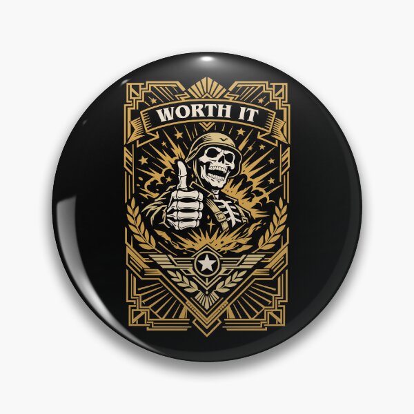 Item preview, Worth It Funny Military Gaming designed and sold by pixeptional.