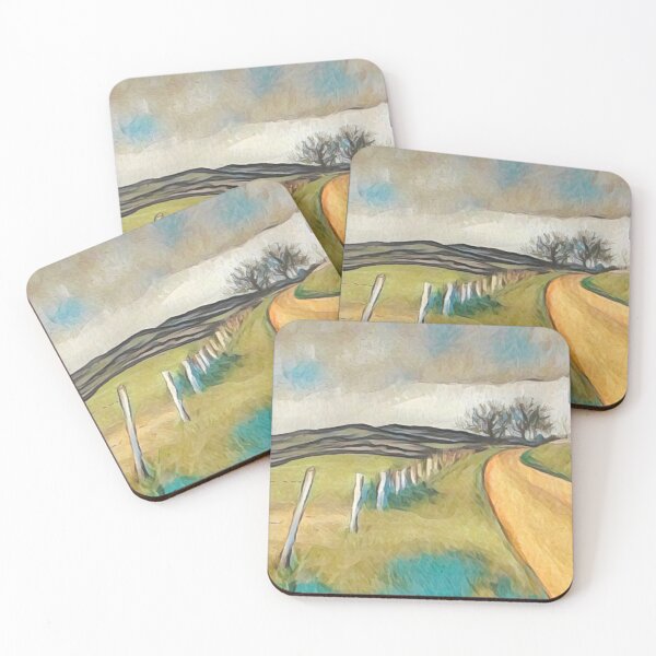Item preview, Road to Nowhere with Blue Grass designed and sold by oh-bi-me.