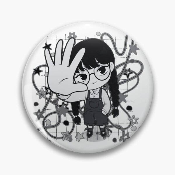 Item preview, Boundary Setting Aesthetic Chibi Girl Stars Illustration designed and sold by Jingky.
