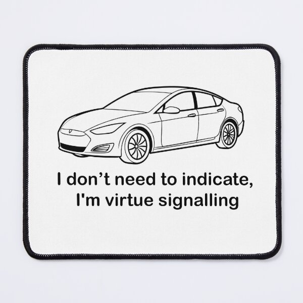 Item preview, Virtue Signalling designed and sold by SmartFarmBlog.