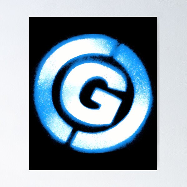 Item preview, Guttermouth Blue Graffiti Stencil Logo Punk Rock S designed and sold by PaulinePineau.