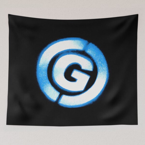 Item preview, Guttermouth Blue Graffiti Stencil Logo Punk Rock S designed and sold by PaulinePineau.