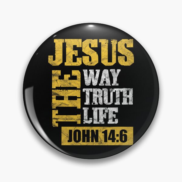 Item preview, Jesus the Way Truth Life John 146 Christian designed and sold by cherylcarney.