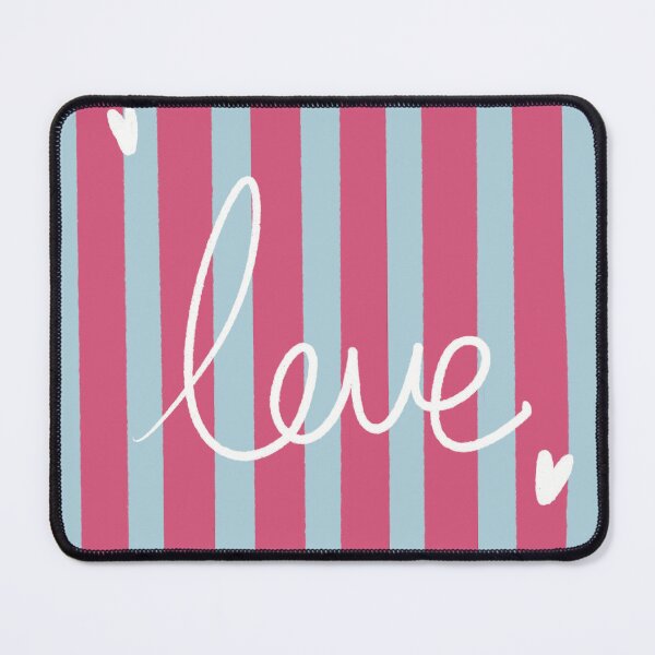 Item preview, Pink and Blue Stripe ‘Love’ lettering designed and sold by sjgdesign.