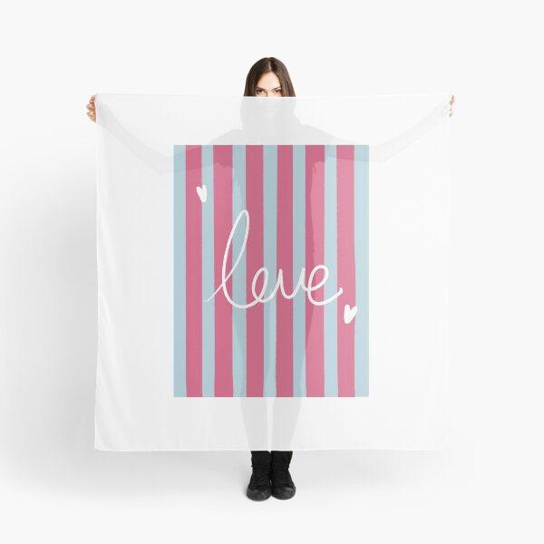 Item preview, Pink and Blue Stripe ‘Love’ lettering designed and sold by sjgdesign.