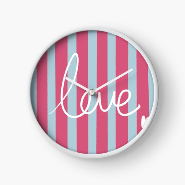Item preview, Pink and Blue Stripe ‘Love’ lettering designed and sold by sjgdesign.