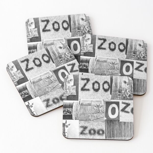 Item preview, Zoo Love (B&W) designed and sold by JackHoganArt.