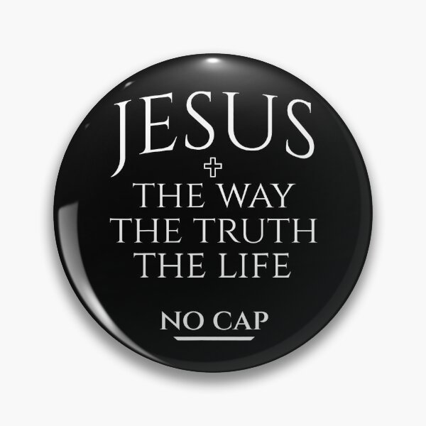 Item preview, Jesus The Way Truth Life No Cap Christian Teenage Boy & Men designed and sold by cherylcarney.