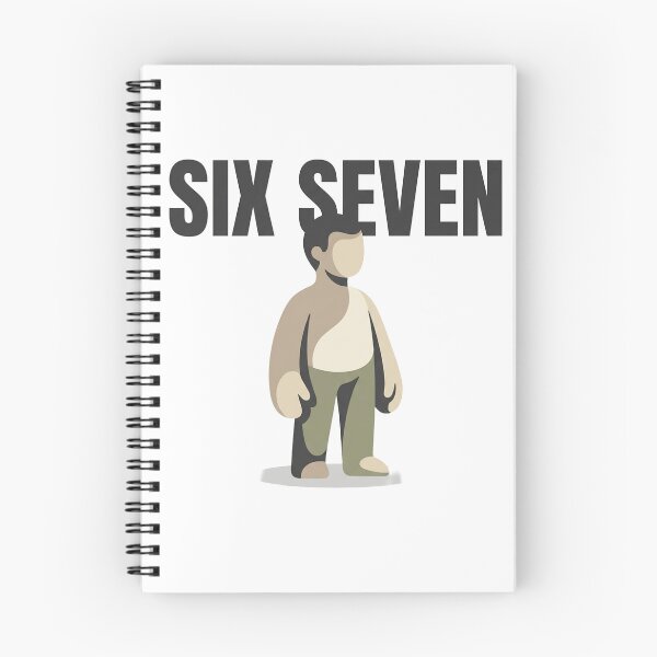 Item preview, Six Seven Meme – Viral Internet Phrase Minimal Design designed and sold by hiqualityinc.