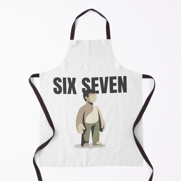 Item preview, Six Seven Meme – Viral Internet Phrase Minimal Design designed and sold by hiqualityinc.