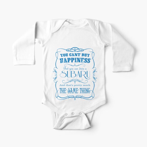 subaru baby onesie