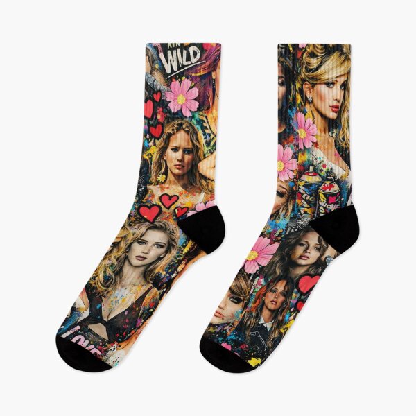 Item preview, Jennifer Lawrence Graffiti Street Style Art designed and sold by Vicky021.