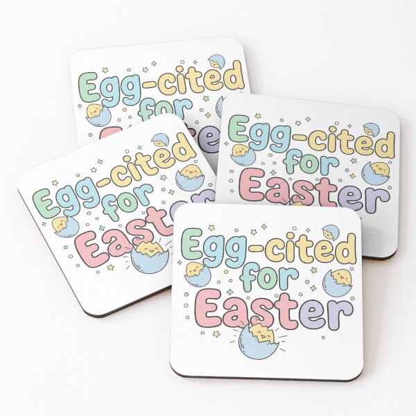 Item preview, Egg-cited for Easter Funny design– Cute Bunny Easter  designed and sold by EverydayTrendz.